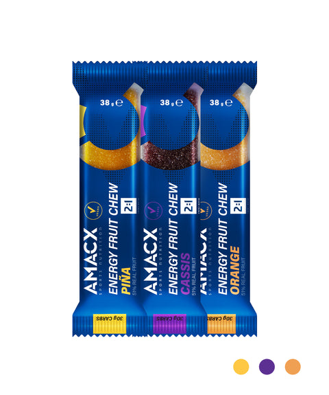 Energy Fruit Chew Orange | 12er Pack