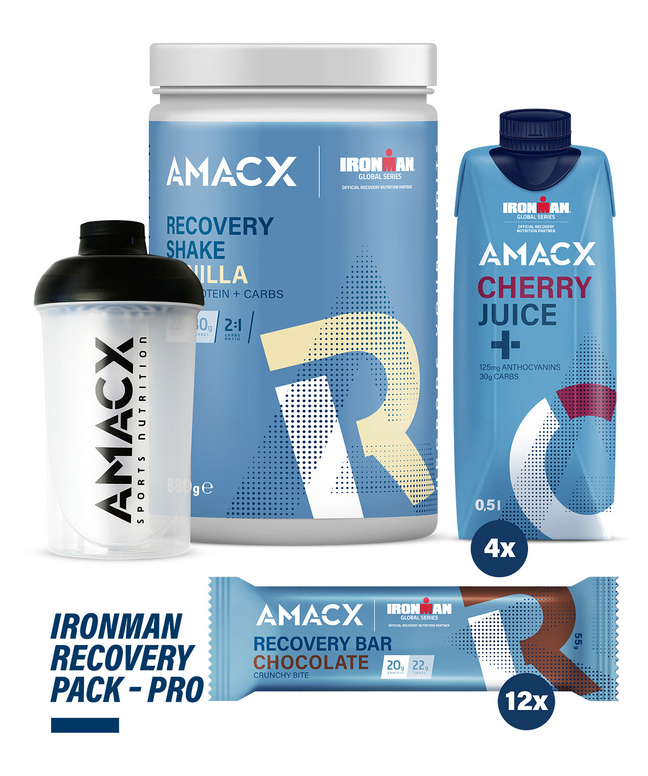 IRONMAN Recovery Nutrition Pack – Pro – Amacx Sports Nutrition Germany