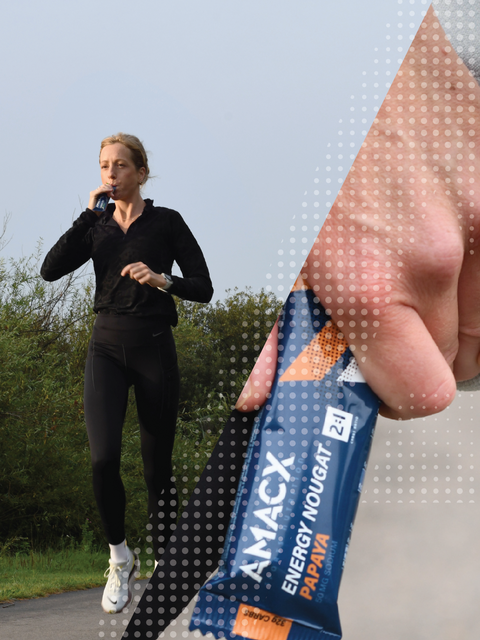 Amacx Sporternährung für Läufer – Entwickelt, um Ausdauer zu verbessern und die Regeneration zu fördern, damit Athleten ihre persönlichen Bestleistungen beim Training und bei Wettkämpfen erreichen können.