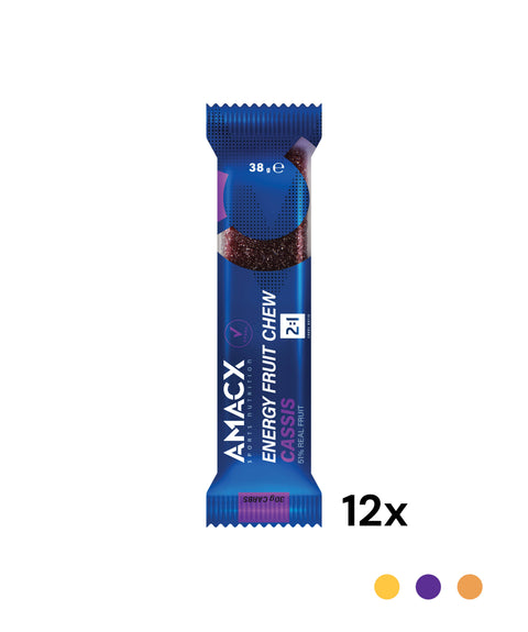 Energy Fruit Chew Cassis | 12er Pack
