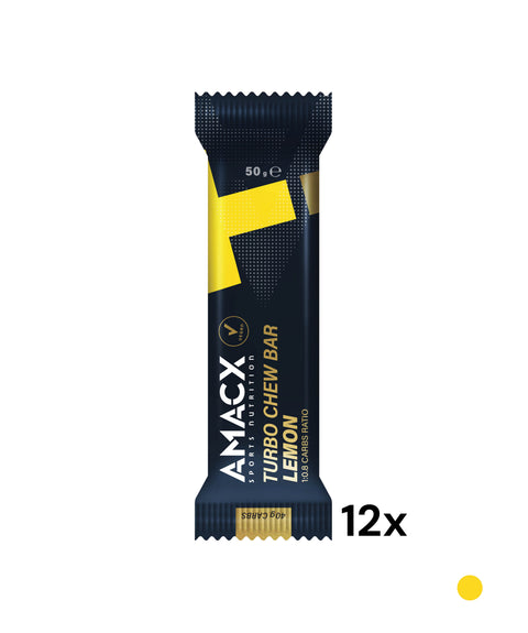 Turbo Chew Bar Zitrone | 12er Pack